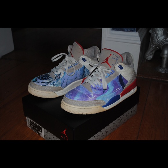 Jordan 3 retro international flight custom - Picture 5 of 5